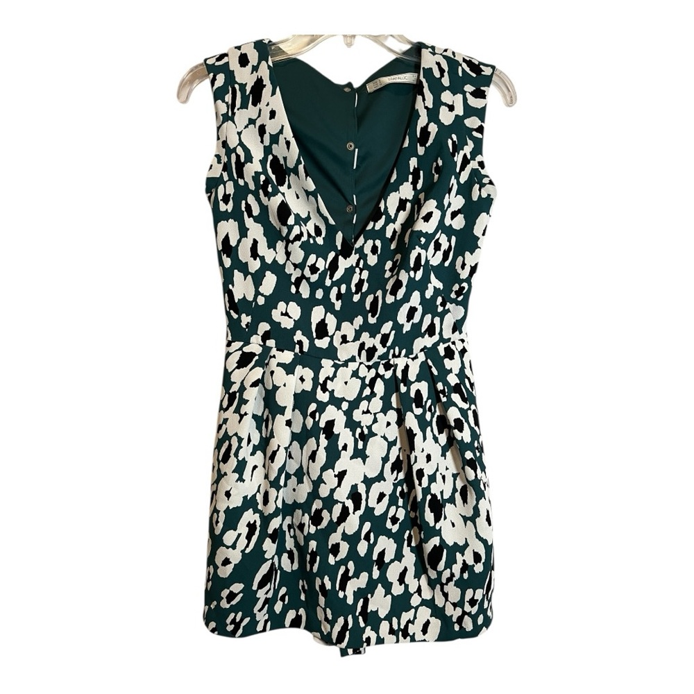 Zara Trafaluc Animal Print Romper Size Small